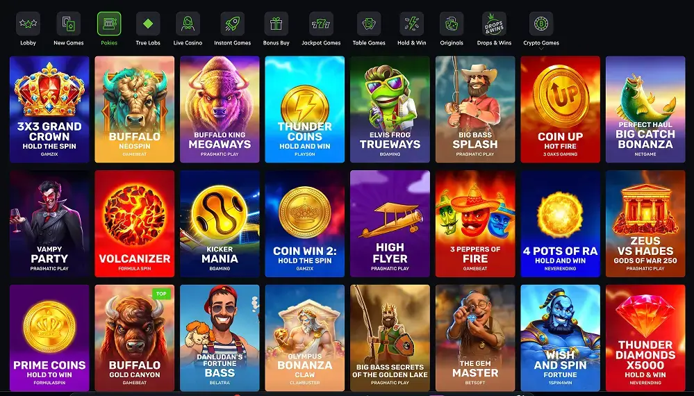 neospin casino games in Australia